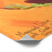 Poster Ombres sur Short Creek par Maynard Dixon (Coin)