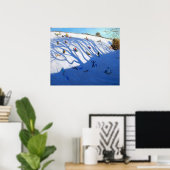 Poster Ombres sur une colline Monyash (Bureau à domicile)