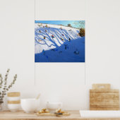 Poster Ombres sur une colline Monyash (Cuisine)