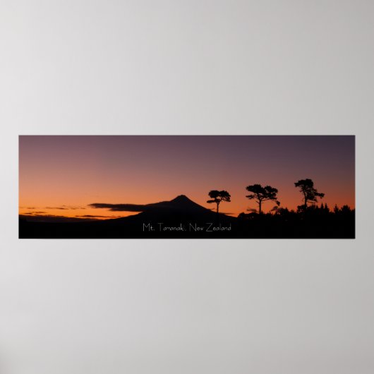 Poster Ombres Taranaki (Devant)