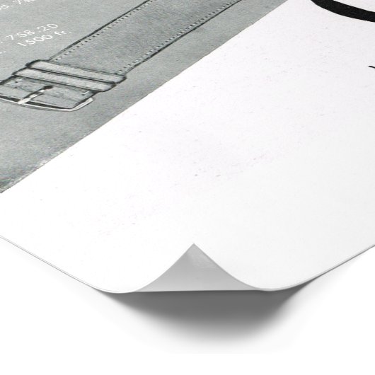 Poster Oméga (Coin)