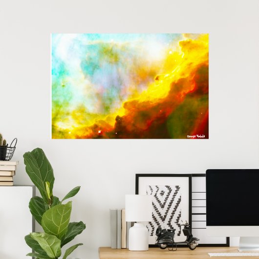 Poster Omega Nebula (Bureau à domicile)