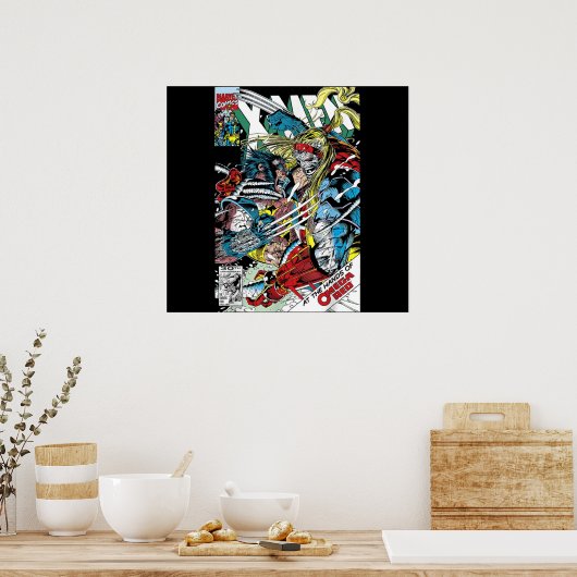 Poster Omega Red Comic Book Cover (Cuisine)