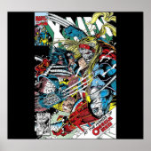 Poster Omega Red Comic Book Cover (Devant)