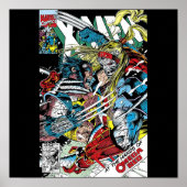 Poster Omega Red Comic Book Cover (Devant)