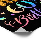 Poster Omg C'Est Mon Pères 60e Anniversaire Doux 60 Ans P (Coin)