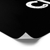 Poster OMG Citrusy Funny Fruit Citrus Pun Dark BG (Coin)