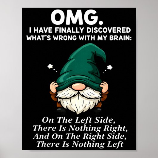 Poster Omg I Have Finally Discovered What's Wrong With My (Devant)