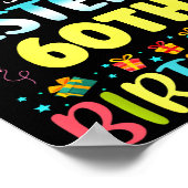 Poster Omg It's My Sister's 60th Birthday Sweet 60 Years  (Coin)