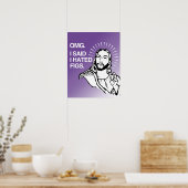 POSTER OMG, J'AI DIT QUE J'AVAIS DES FIGUES (Cuisine)