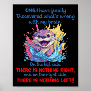 Poster Omg J'Ai Finalement Découvert Ce Qui Ne Va Pas Ave