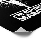 Poster OMG Je suis en train de courir un marathon d'abord (Coin)