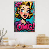 Poster OMG! Reine de la Rue (Cuisine)