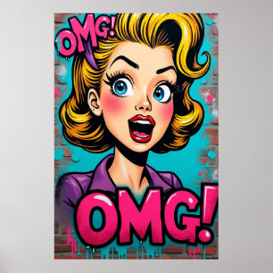 Poster OMG! Reine de la Rue
