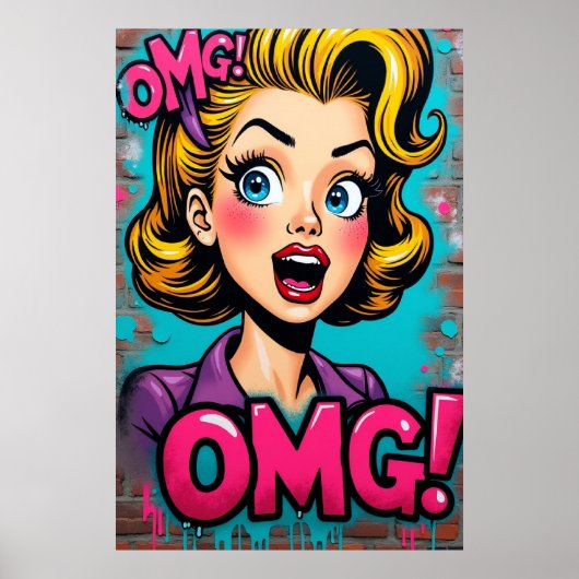 Poster OMG! Reine de la Rue (Devant)