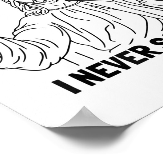 Poster Omg Vous Les Gars Je N'Ai Jamais Dit Que Drôle Chr (Coin)