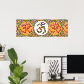 Poster OMmantra Chants de Mantra OM (Bureau à domicile)