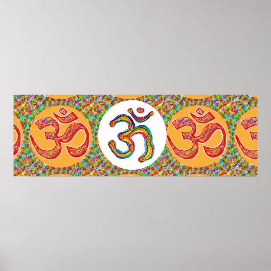 Poster OMmantra Om Mantra Chants (Devant)