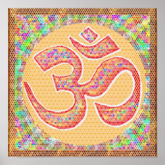 POSTER OMmantra SaiBaba (Voorkant)