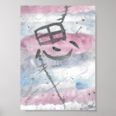 Poster Omo-pensée - Toile (Devant)