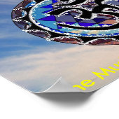 Poster omsriyantrag, Les Artistes De La Musique - Om Shan (Coin)