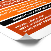 Poster On Air - Podcaster Photo - Retro Podcast (Coin)