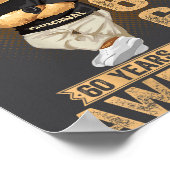 Poster (on Back) February 1966 60th Birthday 60 Years Ted (Coin)