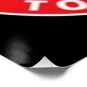 POSTER ON BENDED KNEE N'EST PAS UN MOYEN D'ÊTRE LIBRE (Coin)