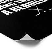 Poster (on Ck) Leave Me Alone My Hockey Team Is Going Thr (Coin)