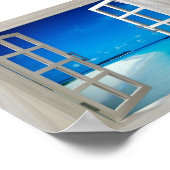 Poster On dirait que vous êtes à l'océan (Coin)