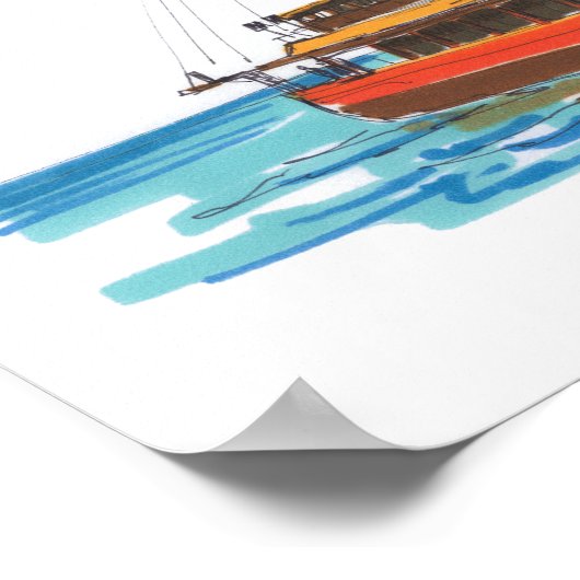 Poster On fête ! (Coin)