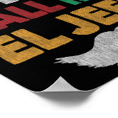 Poster On M'Appelle El Jefe Fiesta Casquette du Parti Mex (Coin)