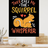 Poster On M'Appelle Le Whispereur D'Écureuil (Cuisine)