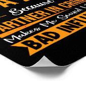 Poster On M'Appelle Papa Jack Parce Qu'On Est Partenaire  (Coin)