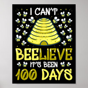 Poster On ne peut pas croire que ça a été 100 jours 100e 