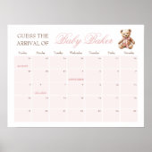 Poster On peut attendre avant de deviner l'arrivée du jeu (Devant)