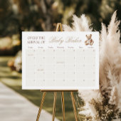 Poster On peut attendre avant de deviner l'arrivée du jeu