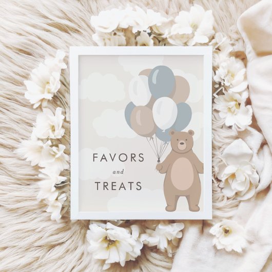 Poster On Peut Attendre | Baby shower Faveurs et traiteme