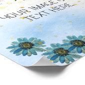 Poster On peut attendre béary boho arc-en-ciel Blank do-i (Coin)