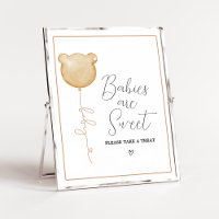 On peut attendre Brown Ballons Les bébés sont doux