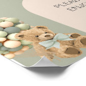 Poster On peut attendre des aliments verts pour le Baby s (Coin)