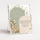 Poster On peut attendre Green Ne pas dire Baby