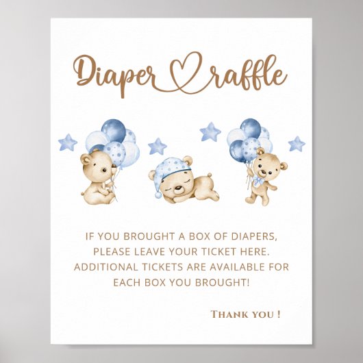 Poster On peut attendre la tombola (Devant)