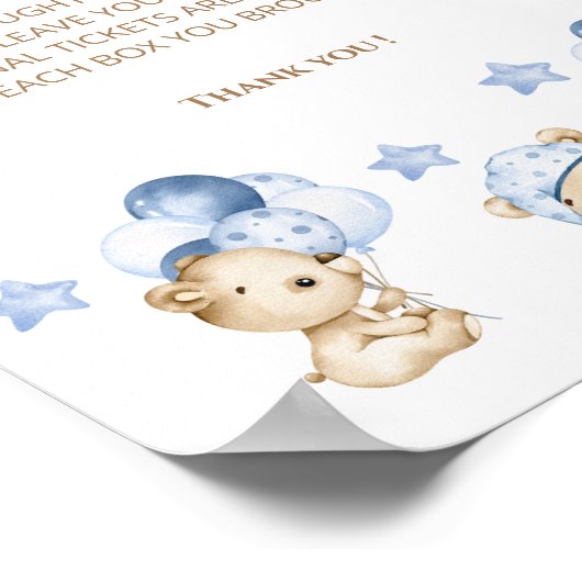 Poster On peut attendre la tombola (Coin)