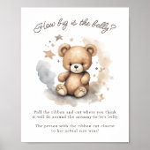 Poster On Peut Attendre Le Jeu Du Ventre Neutre Sexe (Devant)