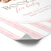 Poster On peut attendre plus vite des livres de Baby show (Coin)