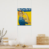 Poster On peut le faire ! par J. Howard Miller (Cuisine)
