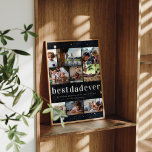 Poster On t'aime papa | 8 Photo<br><div class="desc">Poster de collage photo moderne 8 pour papa. Arrière - plan du ciel nocturne avec de petites étoiles mignonnes et "Nous vous aimons plus que toutes les étoiles du ciel" cite. Ajoutez votre choix de personnalisation. Votre père unique ne mérite-t-il pas une fête des pères unique pour tout ce qu’il...</div>