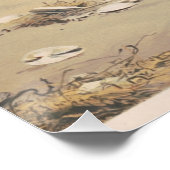 Poster On the Beach (1879) - Art côtier Vintage (Coin)