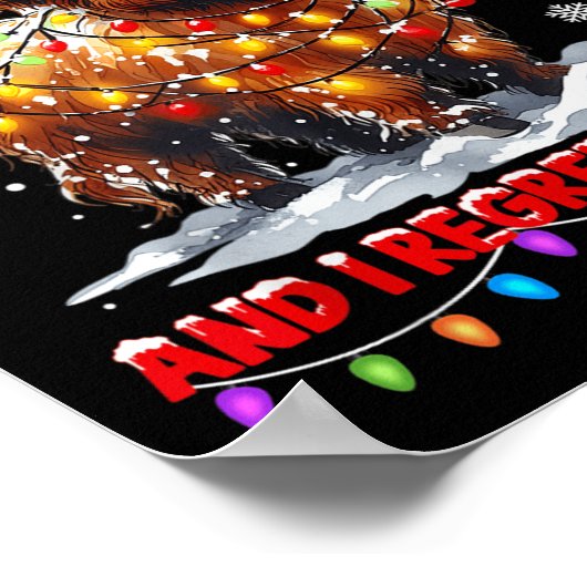 Poster On The Naughty List And Reget Nothing Christmas Hi (Coin)